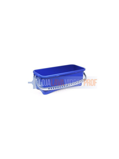 Balde Rectangular 22L Azul