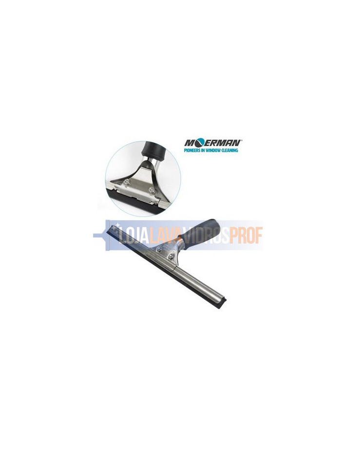Moerman Limpa Vidros Inox CLÁSSICO Completo c/Borracha Dura Moerman Limpa Vidros Inox CLÁSSICO Completo c/Borracha Dura