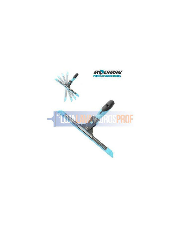 Moerman Limpa Vidros EXCELERATOR c/Calha Liquidator 2.0 Borracha Macia - 45cm