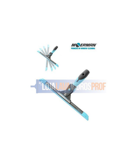 Moerman Limpa Vidros EXCELERATOR c/Calha Liquidator 2.0 Borracha Macia - 45cm