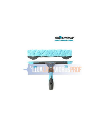 Moerman Limpa Vidros EXCELERATOR Completo c/Calha Liquidator 2.0 Borracha Macia - 45cm