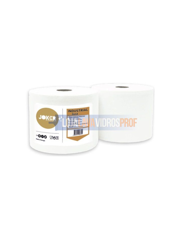 Papel Industrial Gold L - 2 rolos Papel Industrial Gold L - 2 rolos