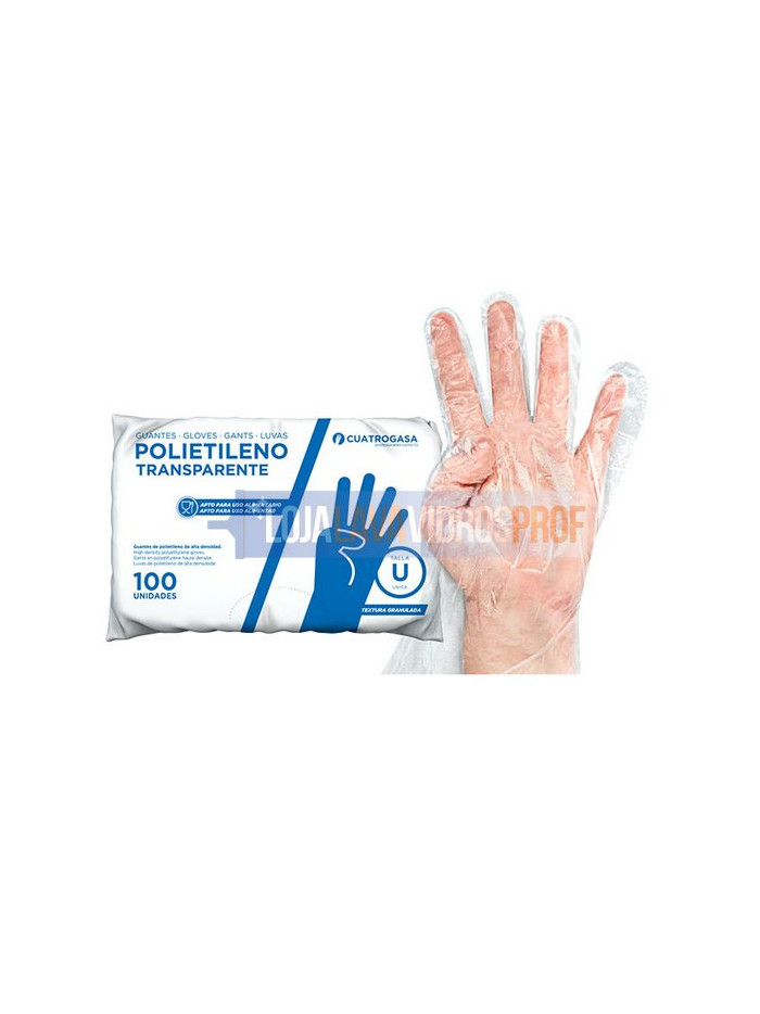 Luva Palhaço Polietileno Cx-10000un